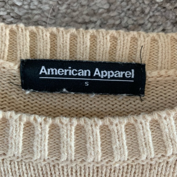 American Apparel Classic Cropped Sweater - Picture 4 of 4